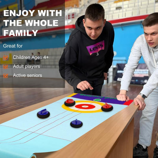 🥌🔥Best Christmas Game 🎅 2025 New Tabletop Family Curling Game☄️☄️ Fun, Engaging, and Perfect for All Ages!😎