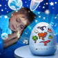 Dinosaur Egg Night Light Projector with Music for Kids