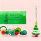 DIY Button Ornaments Animals & Christmas Themes Easy to Stack Durable Ideal Christmas Gift