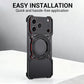 Frameless Phone Case with Ring Stand for iPhone