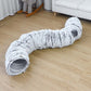 🐈2-in-1 Foldable Indoor Soft Round Cat Tunnel Bed