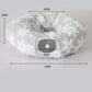 🐈2-in-1 Foldable Indoor Soft Round Cat Tunnel Bed