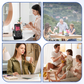 4-in-1 360° Wireless Rotating Speaker Stand🔊