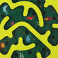 Double-Sided Wooden Marble Maze Game Toy