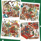 Christmas Cabin DIY Sticker Scene Kit
