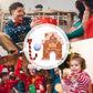 Christmas Gingerbread Golf Game Set